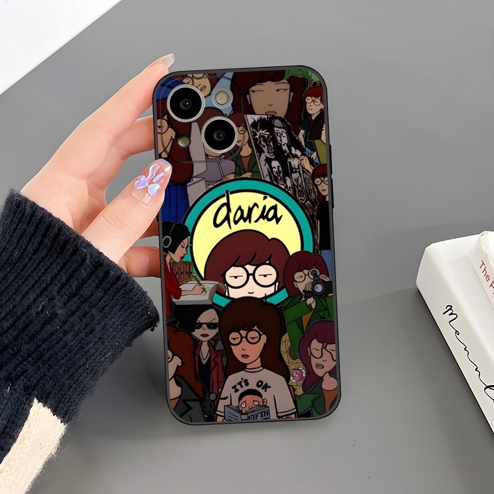 Anime Darias Phone Case For Iphone 17 Air 15 Pro Max 14 Pro 16 Plus 12 13 11 Xr X Xs 8 7 Plus Back Cover