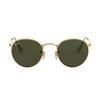 RAYBAN Очки Солнцезащитные Круглые Зеленые Линзы Унисекс Стиль для Пары Металлические 0RB3447