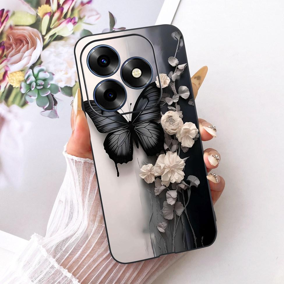 Чехол для телефона ITEL S23 Plus Чехол S681LN Силиконовый Милый Кот Модный Забавный Крутой Расписной Корпус Для ITEL S23+
