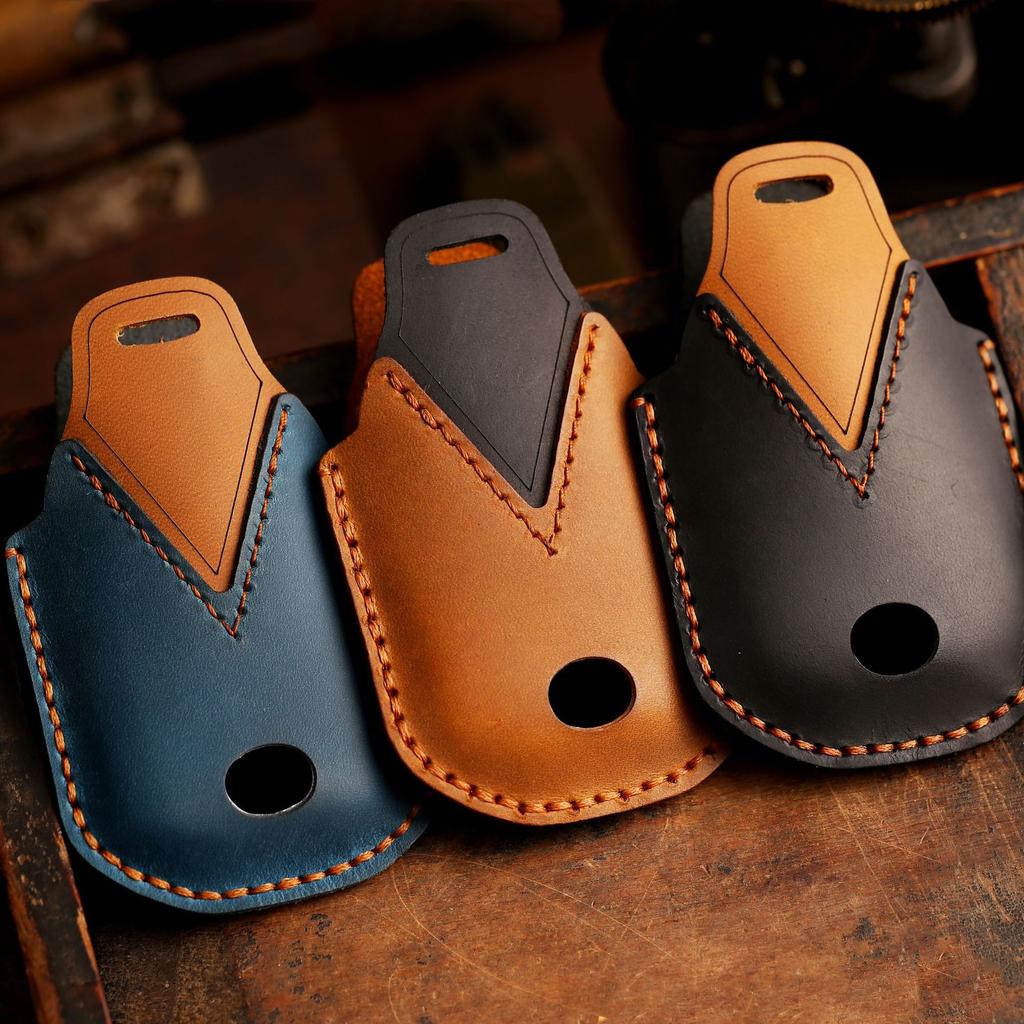 The retro key set is suitable for GAC Trumpchi Shadow Leopard's new GS8 handmade car key bag.