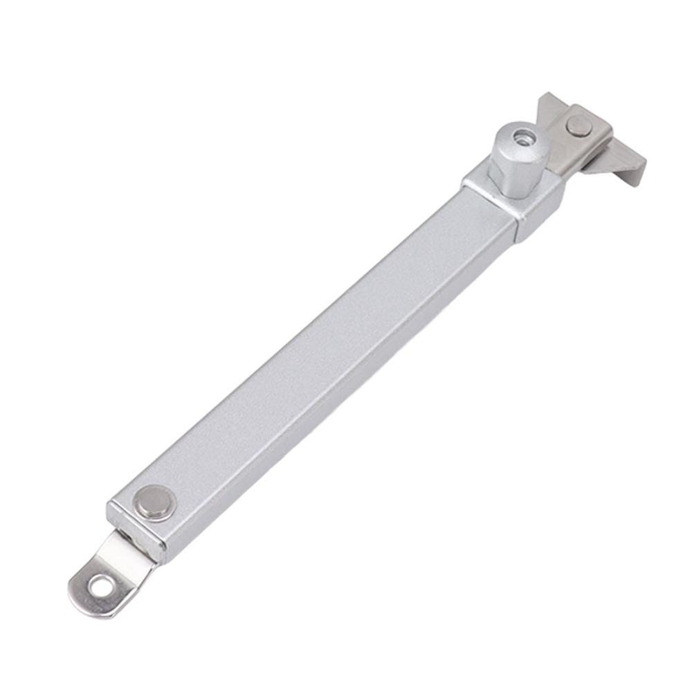 Алюминиевый комплект тяг Ручной открыватель окна Штанга Прочная нержавеющая сталь Петля для поворотно-откидного окна Регулируемая телескопическая