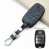 Натуральная кожа Чехол-ключница Для Kia Sedona/Grand Carnival/Sorento L580, 2/3/46 Кнопок Умный Пульт Дистанционного Управления Сумка для Ключей Аксессуары