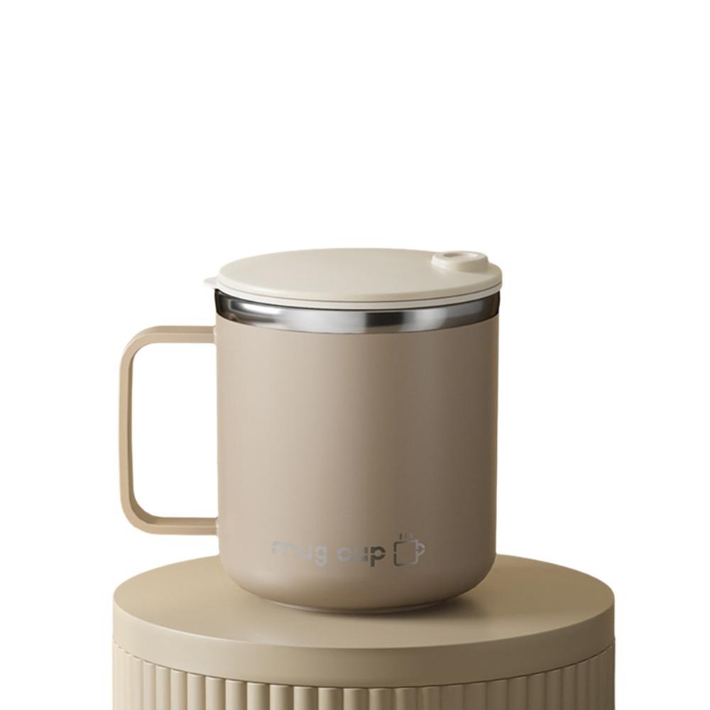 304 Stainless Steel Coffee Cup Sliding Cover Design Tumbler Household Drinking Cup  Student