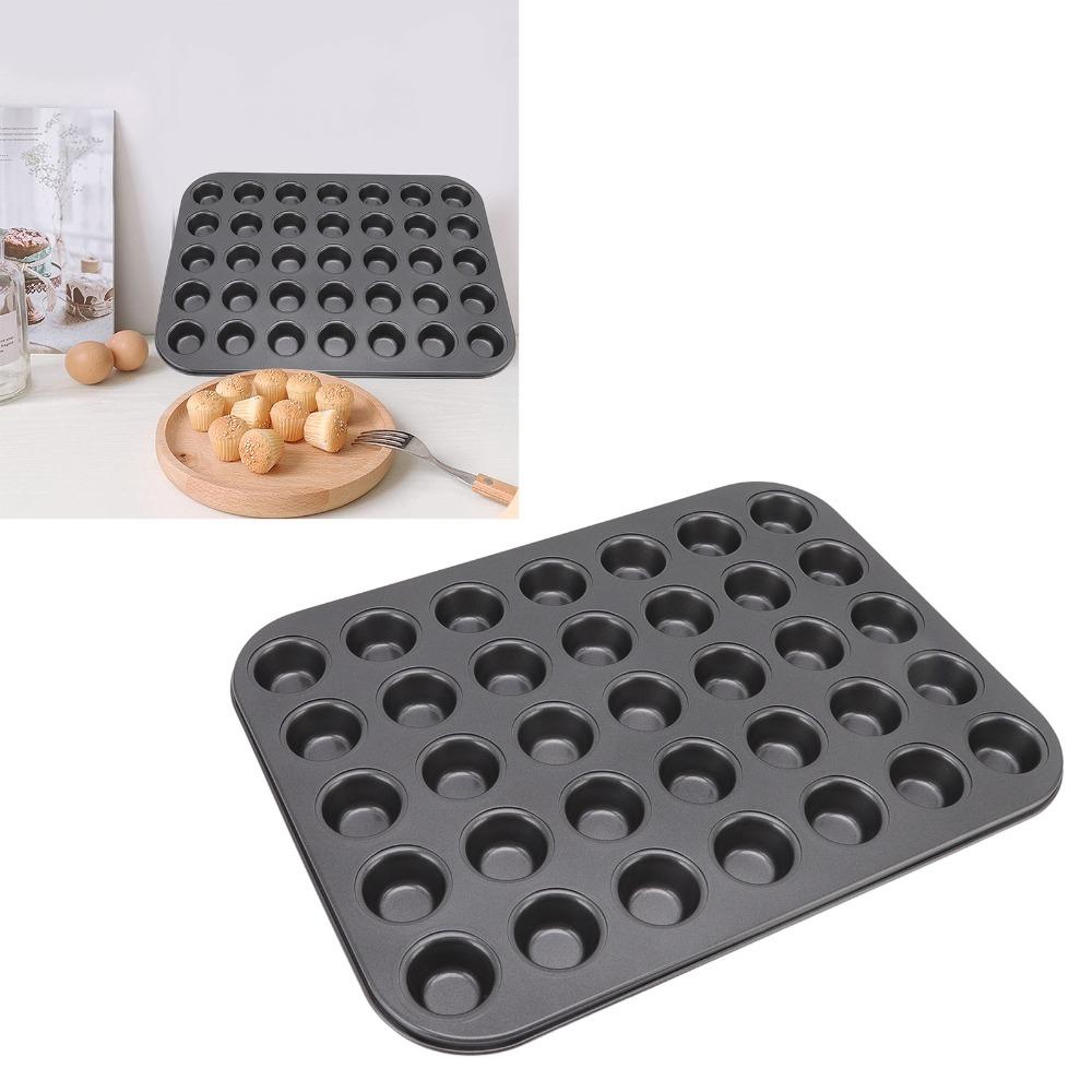 Carbon Steel Cupcake Baking Tray Nonstick Cake Mold Mini Muffin Pan Home Commercial Bakery