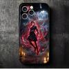 Аниме Кугисаки Нобара JUJUSU Мягкий чехол для телефона для iPhone 16 16E 17 Air 15 Pro Max 14 Plus 13 Mini 11 12 7 Черный чехол Задняя крышка