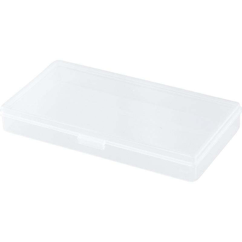 Прозрачный карманный стикер для заметок Мини-коробка для хранения Студенческая пластиковая настольная сортировочная сводная этикетка Организующая маленькая коробка