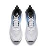 Anta Cloud Feel Simple Versatile Rebound Height Increasing Lightweight Low Top Casual Running Shoes Men Sneaker White Blue 912525537-2