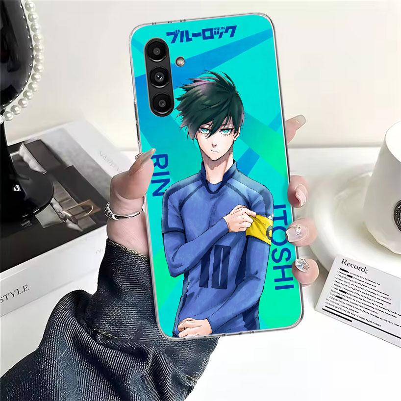 Горячий аниме Blue Lock Чехол для телефона для Samsung Galaxy A13 A14 A15 A16 A17 A53 A54 A55 A56 A57 A33 A34 A35 A36 A37 A23 A24 A25 A26 Ga