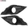 Chrome Fog Light Covers for Mitsubishi Outlander 2016-2018  Fog Lights Bezel Fog Lamp Hood Frame Black Grill car