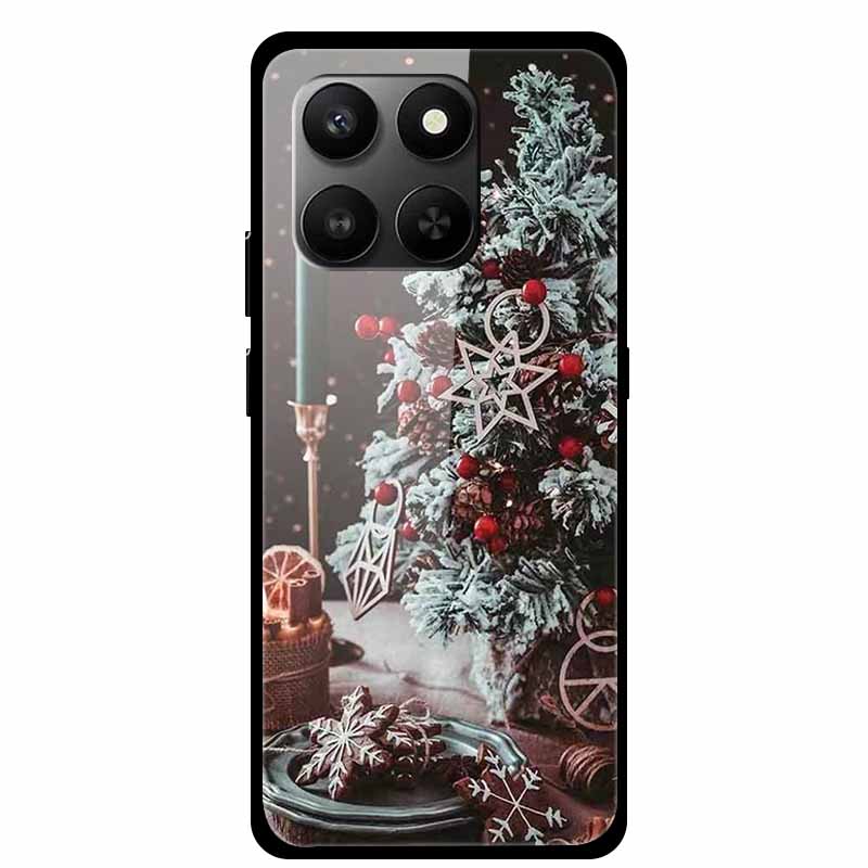 For Honor 200 Pro Cover Play 10T 5G Bumper Hard Tempered Glass Back Cases For Honor 400 Smart 5G Phone Case 6.77" Coque Funda