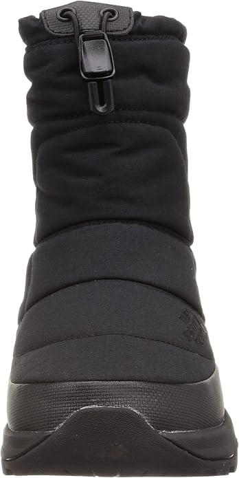 The North Face Nuptse Waterproof Bootie VII Firefly Size Cm NF52272, Unisex, Black/TNF Black, 26.0