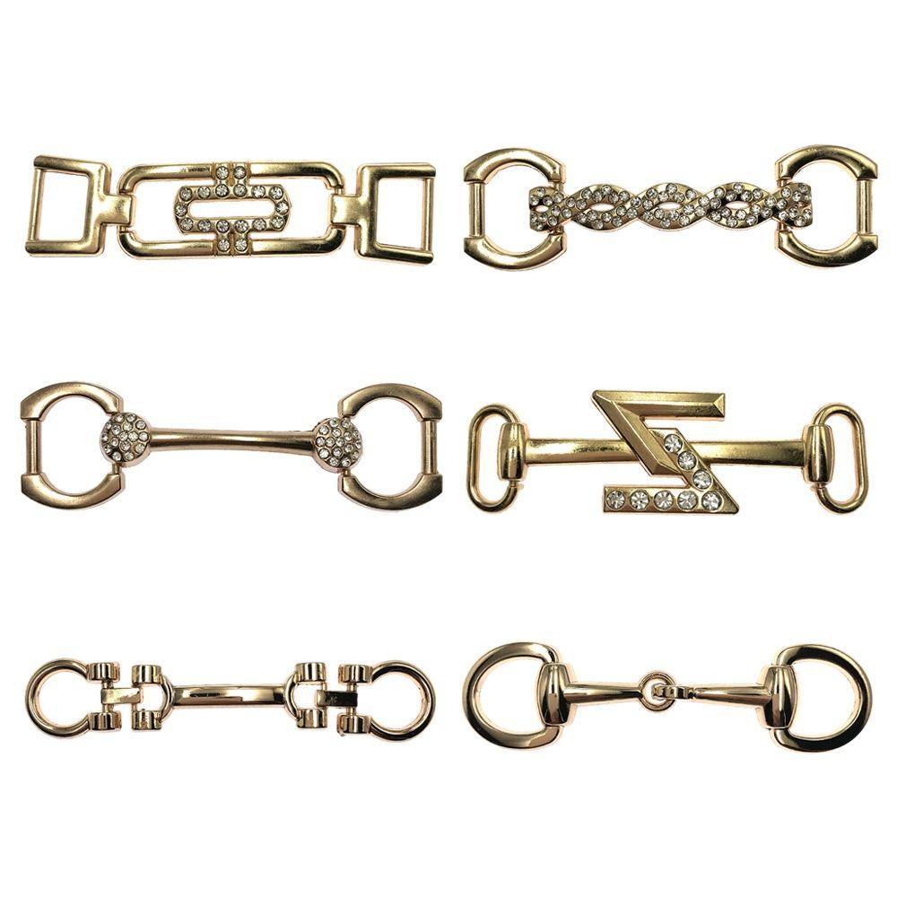 Аксессуары для одежды, фурнитура для одежды, металлические пряжки, пряжки для обуви, металлическая цепочка для обуви, сумка для обуви «сделай сам»