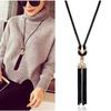 Sweater Necklaces & Pendants Tassel Autumn Winter Sweater Chain Necklace Long Necklace