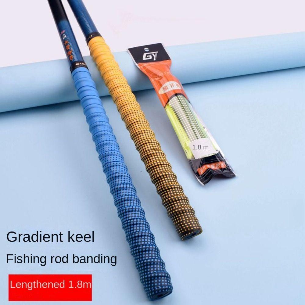 180 см Износостойкая лента для обмотки теннисной ракетки Градиентная цветная лента для удочки