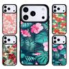 Чехол для телефона с тропическим узором Алоха и гибискусом для iPhone 17 Air 16 15 14 13 12 11 Pro Max Plus