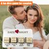 1 Set Date Night Dice Kit Funny What To Do Multi-styles Heavy Duty Wood Reusable Couple Dice Valentine's Day Anniversaries Birthdays Gift