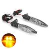 Pair Front Turn Signal Indicator LED Light 12V Replacement for S1000RR R1200GS F800GSClear Lens