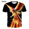 Personalized Printing T-shirt Phoenix T-shirt Outdoor Casual Cool T-shirt Top
