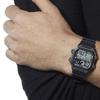 Casio Стандартная серия Классические Ретро Квадратные Десятилетняя Батарея Водонепроницаемые Кварцевый Механизм Ремешок из Смолы Часы Мужские Черные AE-1300WH-8A