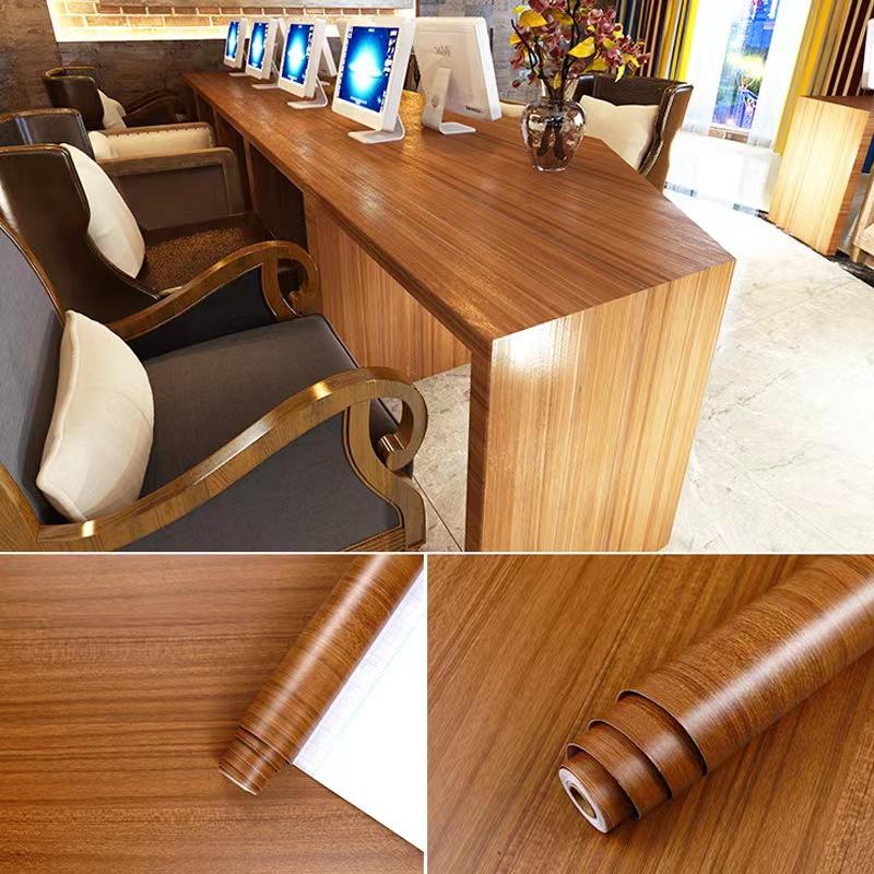 5-метровые обои и обои из натурального дерева, ПВХ-виниловые самоклеящиеся обои для стены, стола, шкафа, стойки, домашнего декора