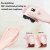 Electric Nail Clippers for Thick Nails, Silent Rechargeable TypeC with Light and Debris Collection