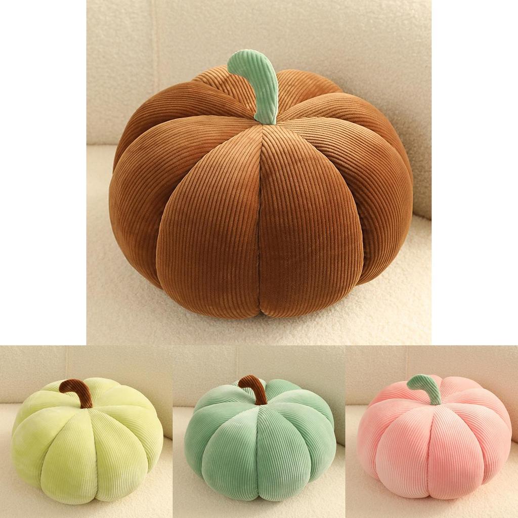Cute Cartoon Pumpkin Plush Toy Decorative Pillow For Cozy Bedroom And Lounge