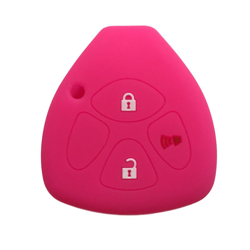Чехол для ключей для Toyota Yaris/Vitz Auris Mk I 2007 Corolla Verso Hilux 7 RAV4 Porte Camry Чехол для ключа автомобиля Брелок 2/3/4 кнопки