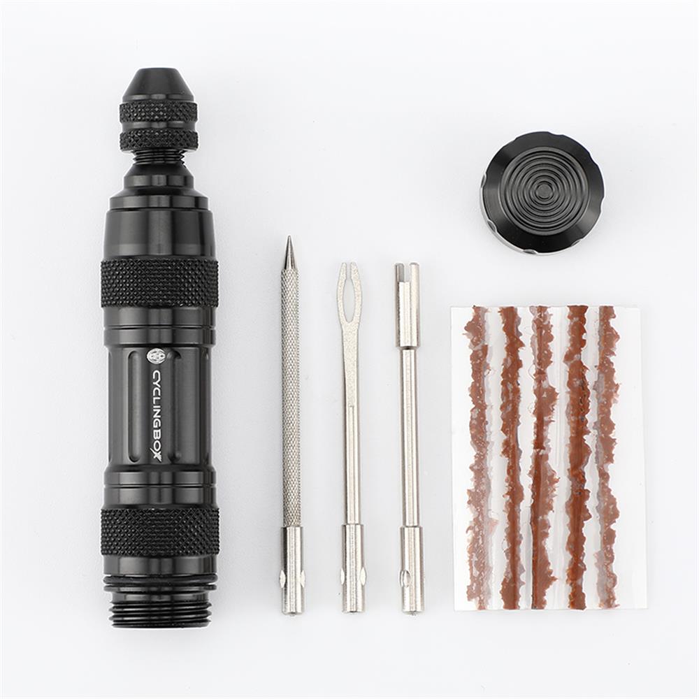 Tubeless Bike Tire Repair Kit Ultralight Vacuum Aluminum Alloy Tire Repair Tool for Mountain Bike Automobile 3 Repair