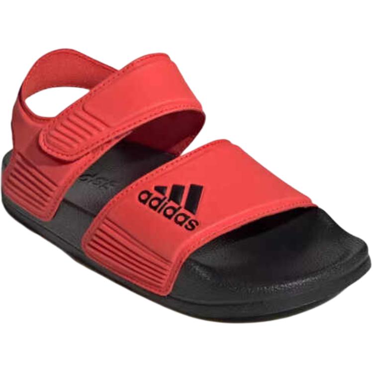 adidas Adilette Удобные Универсальные Нескользящие Прочные Сандалии с низким верхом Детские Сандалии Красные IH3633