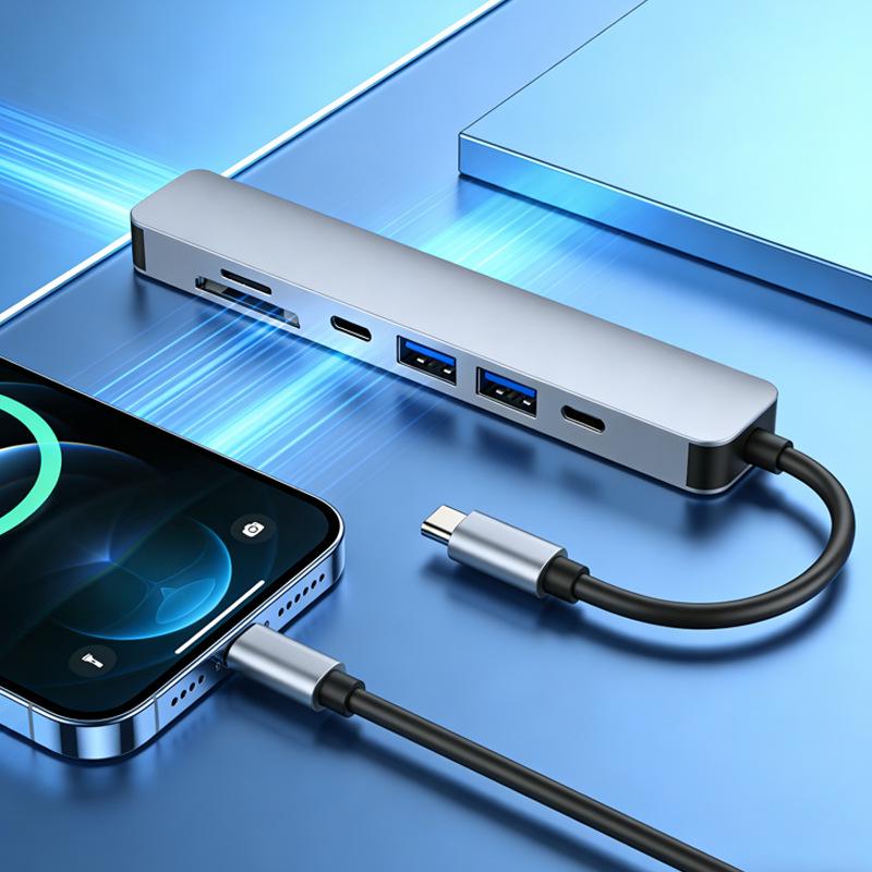 Многофункциональная док-станция USB-C с конвертером 4K HDMI