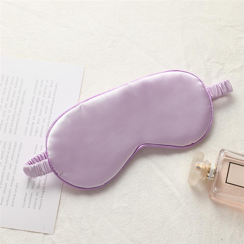 Dual-sided sleep mask, light-blocking eye mask, elastic band, travel lunch break eye mask, airplane eye mask