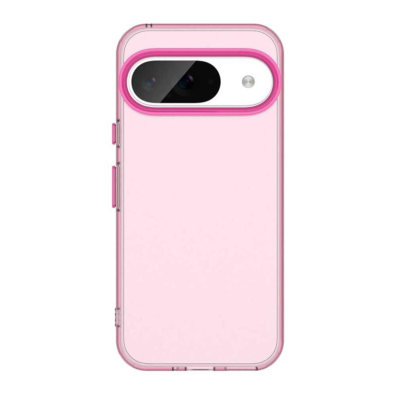 Чехол для Google Pixel 9 на Illusion Frosted Translucent Skin-feeling Hard Silicone Cover для Google Pixel 9 8 Pro 8A Clear Caque