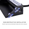 Car LED Strobe Light Police Lights Signal Lamps Red/Blue Flash Dash Emergency Flashing Windshield Warning Light 12V 8 LED