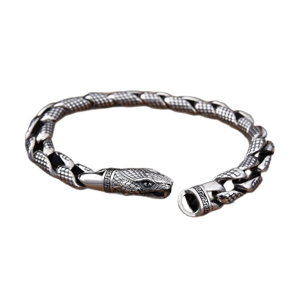 Новый браслет из питона для мужчин, Безопасный, Seiko, Ретро-тренд