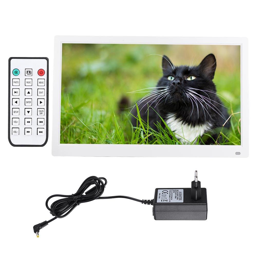 XCLT-1730  17.3" HD Screen Digital Photo Frame Electronic Album White
