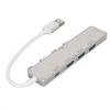 USB Hub High Speed 1xUSB3.0 Port 3xUSB2.0 Ports 1xUSB C Power Port USB3.0 4 Ports Hub USB Hub Multiport Adapter