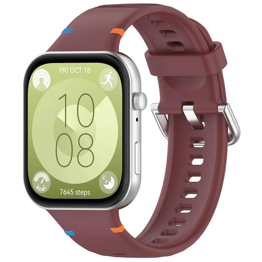 Original Silicone Strap For Huawei Watch Fit 4 Fit 4pro Smartwatch Sport Bracelet Replacement Wristband For Huawei Fit 3
