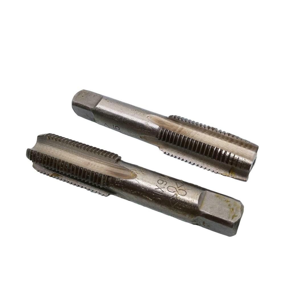 HSS M16 x 1,5 мм конический и пробковый метчик и M16 x 1,5 мм плашка метрическая резьба правая