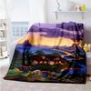 Minecraft Personalized Name Blanket Multipurpose Customizable Blanket Ultrasoft For Home Decor Office Sofa Couch For All Occasions