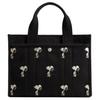 Coach X Peanuts Snoopy Коллаборация Грузовая 26 Сумка-тоут Женская Тоут Черная CBF70-SVA47
