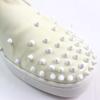 Excellent Christian Louboutin Slip-on  Ivory Brown Patent leather mens 42 Used