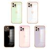 Популярный гальванический чехол для телефона iPhone17Pro с рисунком в виде сердца, подходит для Apple 16promax, однотонный мягкий чехол из ТПУ
