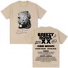 Rapper Chris Brown Album Tshirt Breezy Bowl XX Tour 2025 Hip Hop Vintage T Shirt Men Women Oversized Cotton Tshirts Streetwear