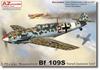 AZ Model Messerschmitt Bf109S Истребитель Эмиль Пластиковая модель AZM7872 1/72 Двухместный