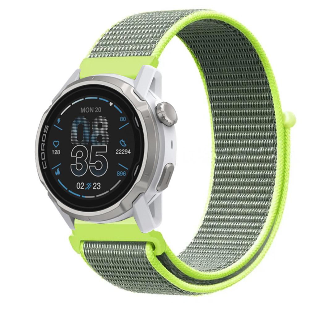 20mm 22mm Nylon Loop Strap for COROS APEX 4 42mm/PACE Pro/CMF Watch 3 Pro Smartwatch Breathable Band for Suunto Vertical/Race 2