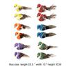 Tree Decor Mini Artificial Foam Bird 12pcs Mini Sparrow Clip on Ornaments Garden Bird Ornaments for DIY Crafts Party Accessories