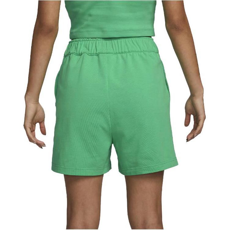 Nike Спортивные женские шорты-майка Зеленые DM6729-363