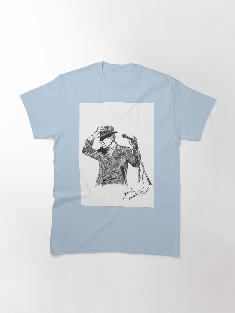 Leonard Cohen Leonard Cohen Original Hand Drawn Ink Print Classic T-Shirt