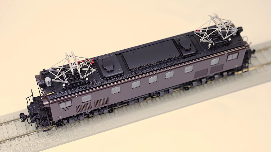 Tenshodo HO Gauge EF15 Standard Kanto Type PS14 Pantograph Not Equipment with Quantum System 72531 Железнодорожная модель электровоза
