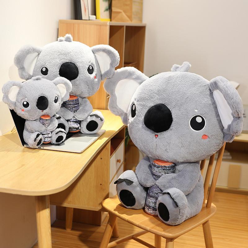 Cute Koala Plush Toy Cute Cartoon Girl Children Birthday Holiday Dolls Gift